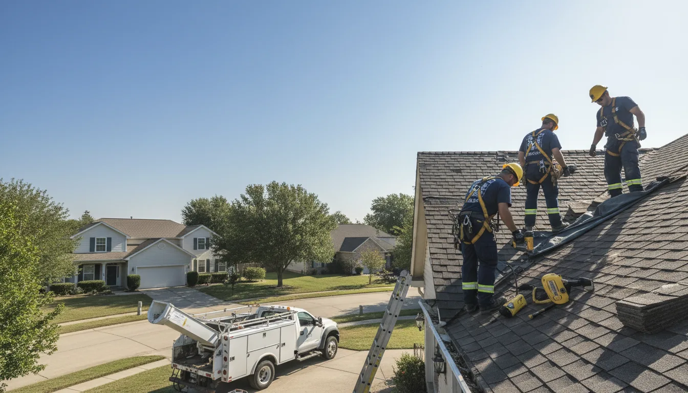 Emergency Roof Debris Removal in Sharpsburg, GA